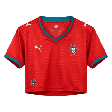 2026 Portugal Crop Top Home Jersey