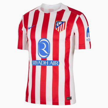 Nike 2025-26 Atletico Madrid Men's Stadium Home Soccer Jersey