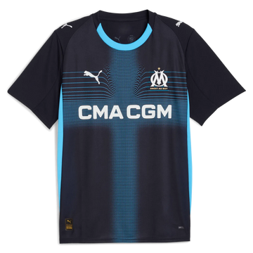 Puma 2025-26 Olympique de Marseille Men's Stadium Away Soccer Jersey