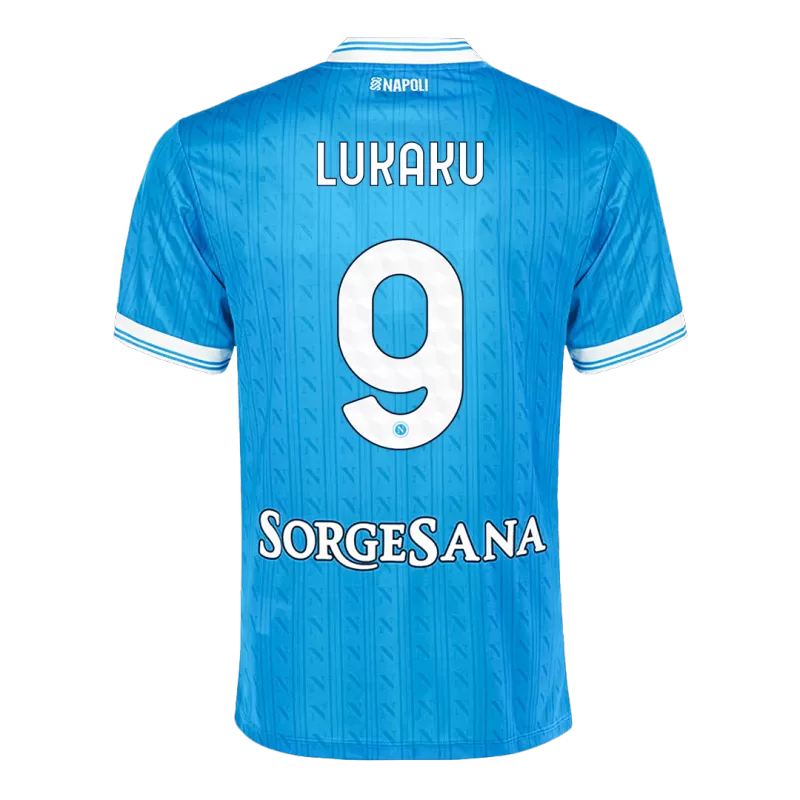 LUKAKU #9 Napoli Soccer Jersey Home Custom Shirt 2025/26